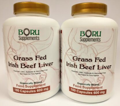 grass fed Irish Beef liver capsules