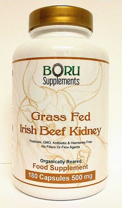 grass fed Irish beef kidney capsules